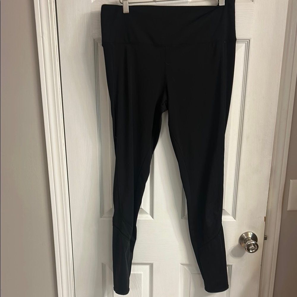 Tangerine Black Leggings